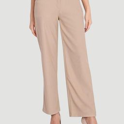KISURA Women Comfort Wrinkle Free Trousers-image-99