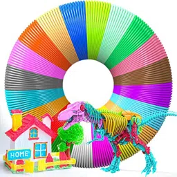 jellify 3D Pen 5M PCL Filament Refills - 1.75mm PCL 3D Printer Filament (10 Color) 3D Printer Pen image 3