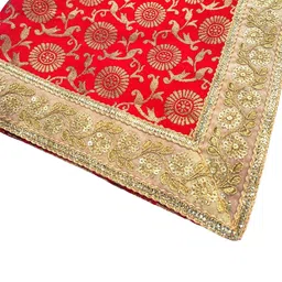 Navti Creations Unisex Jaicard Silk Ethnic Woven Design Dupatta-picture-8