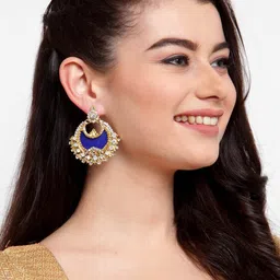Anouk Circular Drop Earrings image 2
