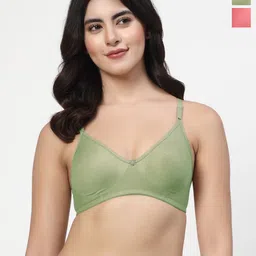 LILY Pack Of 2 Full Coverage Seamless T-shirt Bra-92