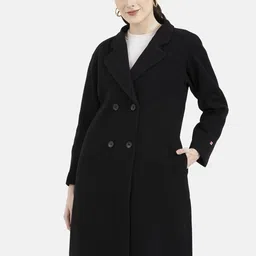 Owncraft Double Breasted Wool Trench Coat-image-22