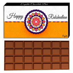 Expelite Rakhi With Rakshabandhan Card & Chocolate Combo - Multicolour image 2