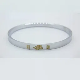 Vaiseema Men Silver-Plated Bangle-Style Bracelet-picture-37