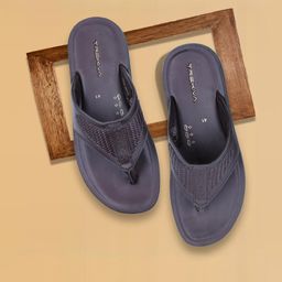 Trekiva Men Brown PU Flip Flops-image-102