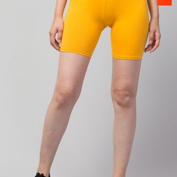 HIRRUX Women Skinny Fit Low-Rise Cycling Sports Shorts-picture-2