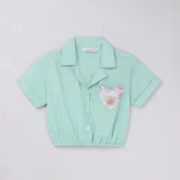 taffykids Girls Lapel Collar Top-picture-17