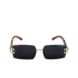 GARTH Unisex Rectangle Sunglasses with UV Protected Lens image 2