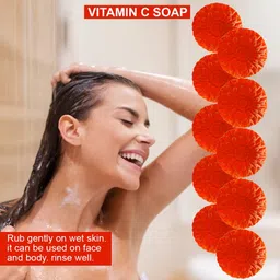 GROOVY Set Of 10 Peanut Pleasure Vitamin C Soap - 100 g Each image 4