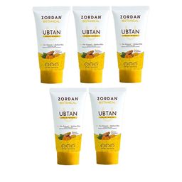 ZORDAN Set of 5 Botanical Ubtan Face Wash - 60 ml Each image 1