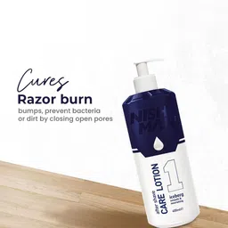 Nishman After Shave Care Lotion For Soothing & Hydrating - 400 ml image 3