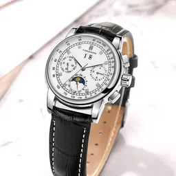 FORSINING Women Dial & Leather Straps Analogue Watch FSG6918M3S2-31