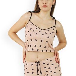 SSoShHub Printed Satin Night Suits-image-67