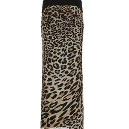 LULU & SKY Animal Pattern Straight Maxi Skirts-image-14