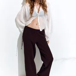 H&M Wide Drawstring Trousers-image-35