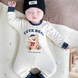 StyleCast x Revolte Infant Boys Printed Cotton Rompers-10
