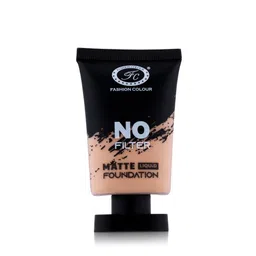 Fashion Colour No Filter Matte Liquid Foundation- 40 g- RoseIvory 02-15
