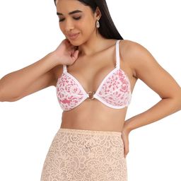 SELFCARE Abstract Bra Half Coverage Lightly Padded image 5