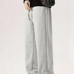 YOU FOREVER Men Cotton Baggy-Fit Mid Rise Track Pant-image-33