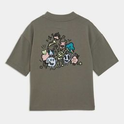 Marks & Spencer Boys Graphic Printed Drop-Shoulder Sleeves Pure Cotton Oversized T-shirt-image-22