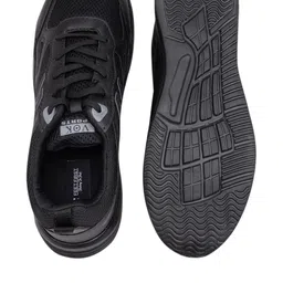 FEET FIRST Men Black Textured Leather Lace-Up Driving Shoes-image-99