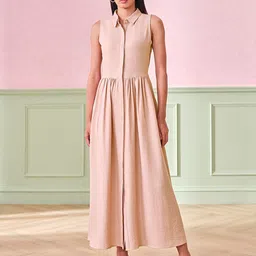 AND Women Shirt Maxi Dress-image-99
