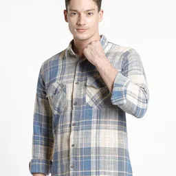 ODCC Men Original Tartan Checks Casual Shirt-picture-15