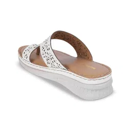 WALKWAY by Metro Women Open Toe Flats with Laser Cuts image 3