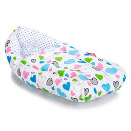 Vparents Daisy Baby Feeding Pillow Bedding Set With Mosquito Net And Sleeping Bag Combo - Blue image 4