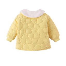 Hopscotch Girls Yellow Polyester Printed Jackets-picture-6