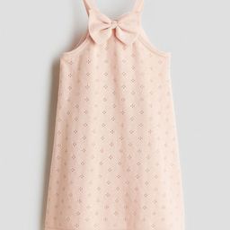 H&M Pointelle-Knit Cotton Dress-image-97