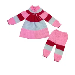 SHINING4 Girls Pure Wool Clothing Set-image-13
