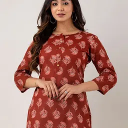 Rangun Floral Print Top-picture-13