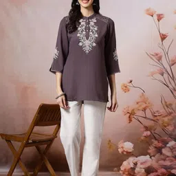 Nayam By Lakshita Embroidered Thread Work Thread Work Kurti-picture-24