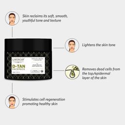 L'AVENOUR Set Of 2 D-Tan Face Pack For Tan Removal With Aloe Vera - 200 g Each image 4