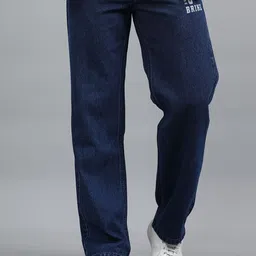 Kolor Fusion Men Discharge Mid-Rise Cotton Printed Baggy Jeans-image-35