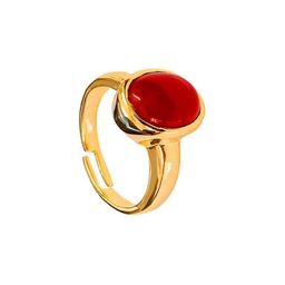 GenZcomplex Gold-Plated Brass Finger Ring-image-88