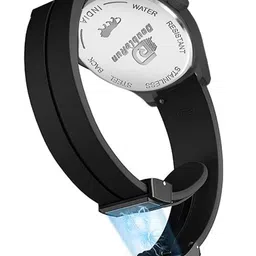 DOUBLERUN Unisex Dial & Bracelet Style Straps Analogue Chronograph Watch H05N16053 image 4