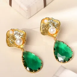 Cierra Oval Drop Earrings-42