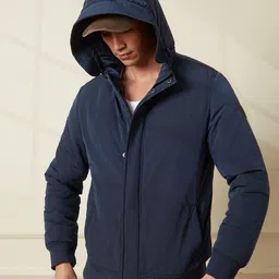 WROGN Men Nylon Padded Jacket-image-37