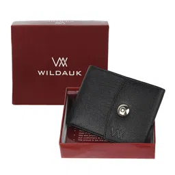 WILDAUK Men Textured PU Three Fold Wallet-43