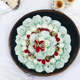 Gadinfashion Women Flower Bridal Hair Bun Juda Gajra-image-112