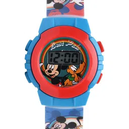 Disney Unisex Kids Printed Dial & Straps Digital Automatic Watch TKW0008-11
