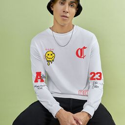 Bewakoof Men Graphic Printed Round Neck Pure Cotton T-Shirt-image-54