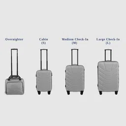 Polo Class Set Of 3 Textured Hard-Sided Trolley Bag With Vanity image 4