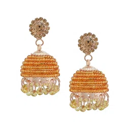 MEMOIR Classic Jhumkas Earrings-17