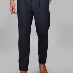 Mast & Harbour Men Loose Fit Trousers-picture-49