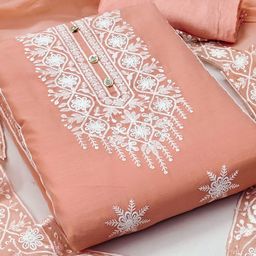 SAINOOR Embroidered Unstitched Dress Material-image-51