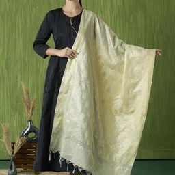Dupatta Bazaar Ethnic Motifs Woven Design Dupatta image 2
