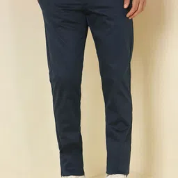 Allen Solly Men Solid Slim Fit Trousers-image-35